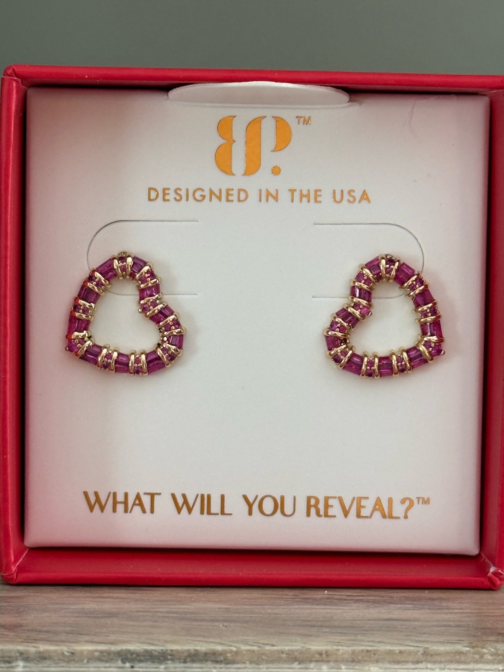 Bomb Party July 2026 Earrings “Loved By All” Brand New!